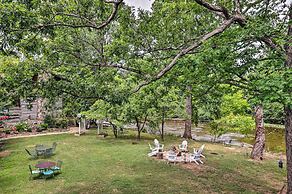 Outdoorsmens Paradise on River w/ Fire Pit!
