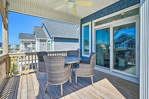 Surf City House ~ 400 Ft Walk to Beach w/ Decks!