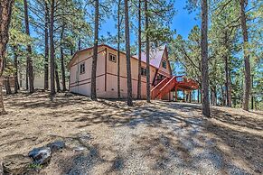 Pet-friendly Ruidoso Cabin w/ Deck & Grill!