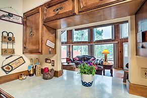 A-frame Ruidoso Retreat w/ Deck, Grill & Views!