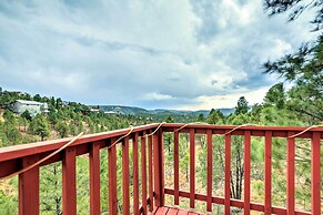 A-frame Ruidoso Retreat w/ Deck, Grill & Views!