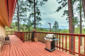 A-frame Ruidoso Retreat w/ Deck, Grill & Views!