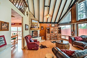 A-frame Ruidoso Retreat w/ Deck, Grill & Views!