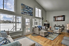 Waterfront Deruyter Home w/ Private Dock!