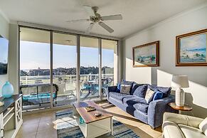 Beachside Biloxi Club Condo: Balcony w/ Ocean View