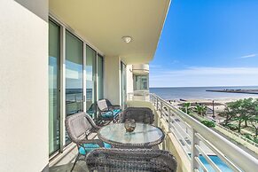 Beachside Biloxi Club Condo: Balcony w/ Ocean View