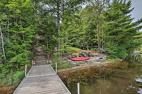 4-season Home: Fireplace & Fire Pit in Barnstead
