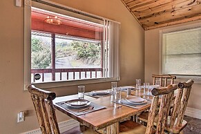 Luxe Cabin w/ Covered Pool + Smoky Mountain Vistas