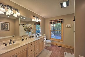 Deck & Mtn Views: Blue Ridge Cabin Near Hiking