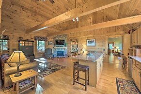 Deck & Mtn Views: Blue Ridge Cabin Near Hiking