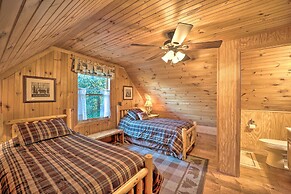 Deck & Mtn Views: Blue Ridge Cabin Near Hiking