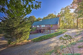 Deck & Mtn Views: Blue Ridge Cabin Near Hiking