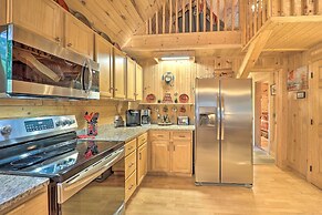 Deck & Mtn Views: Blue Ridge Cabin Near Hiking