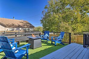 Fredericksburg Getaway w/ Covered Deck & Fire Pit!