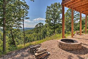 Spacious Log Cabin w/ Fire Pit & Game Room!