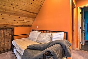 Spacious Log Cabin w/ Fire Pit & Game Room!