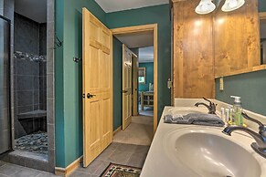 Spacious Log Cabin w/ Fire Pit & Game Room!