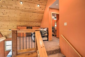 Spacious Log Cabin w/ Fire Pit & Game Room!