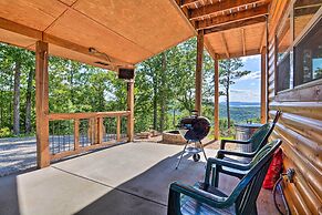 Spacious Log Cabin w/ Fire Pit & Game Room!