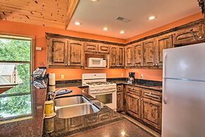 Spacious Log Cabin w/ Fire Pit & Game Room!