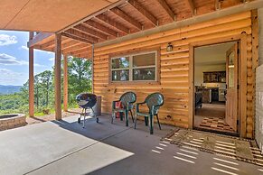 Spacious Log Cabin w/ Fire Pit & Game Room!