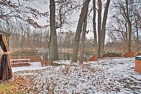 Lake Access, Hot Tub & 2 Decks: Ortonville Retreat