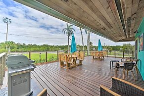 Everglades Getaway w/ Deck & Water Views!
