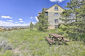 Walk to Ski Lift: Mtn-view Granby Ranch Condo