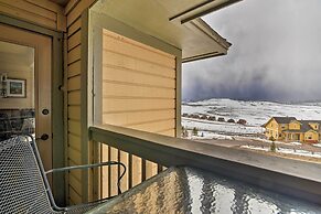 Walk to Ski Lift: Mtn-view Granby Ranch Condo