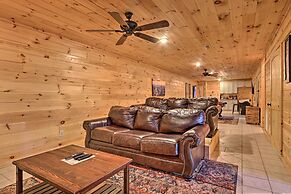 Luxe Cabin w/ Hot Tub, Theater, Pool Table, Arcade