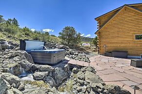 Peaceful Cabin w/ Panoramic Mtn Views & Hot Tub!