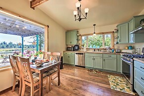 Family Home w/ Stunning River & Mountain View