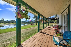 Family Home w/ Stunning River & Mountain View