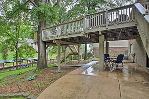 Waterfront Retreat w/ Boat Dock in Hot Springs!