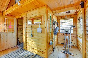 Lake Cabin in Honor w/ Hot Tub, Dock & Sauna!