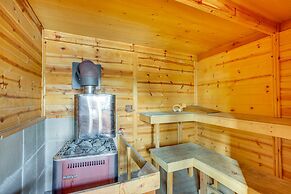 Lake Cabin in Honor w/ Hot Tub, Dock & Sauna!
