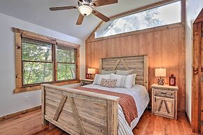 Deck & Hot Tub: Mtn-view Gatlinburg Cabin