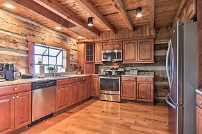 Deck & Hot Tub: Mtn-view Gatlinburg Cabin