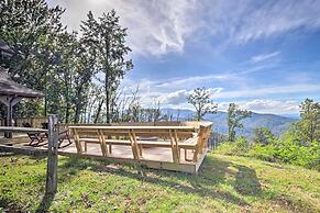 Deck & Hot Tub: Mtn-view Gatlinburg Cabin