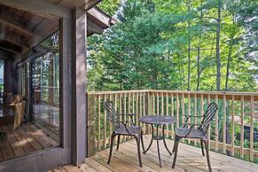 Deck & Hot Tub: Mtn-view Gatlinburg Cabin