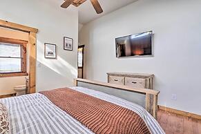 Deck & Hot Tub: Mtn-view Gatlinburg Cabin