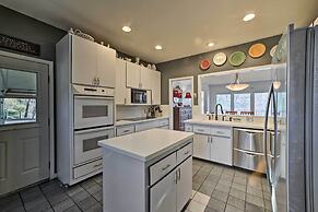 Lakefront Retreat w/ Dock & Beach: 2 Miles to Golf