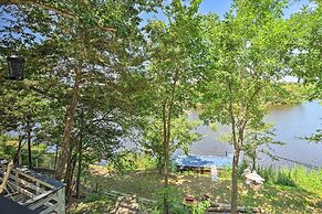 Waterfront Cottage in Fort Towson w/ 2 Decks!