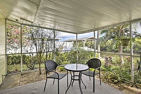 Merritt Island Home w/ Boat Dock on Canal Front!