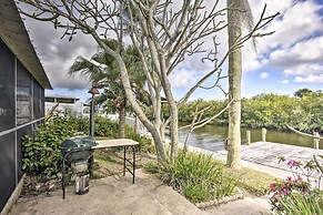 Merritt Island Home w/ Boat Dock on Canal Front!