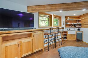 Enchanting Escape w/ Hot Tub, Decks & Views!