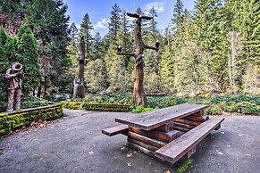 Enchanting Escape w/ Hot Tub, Decks & Views!