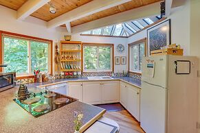 Enchanting Escape w/ Hot Tub, Decks & Views!