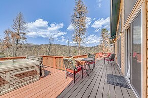 Ruidoso Cabin w/ Hot Tub, 2 Mi to Grindstone Lake!
