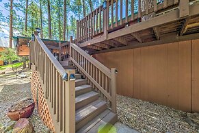 Sleepy Bear Cabin in Ruidoso: Deck & Yard Games!